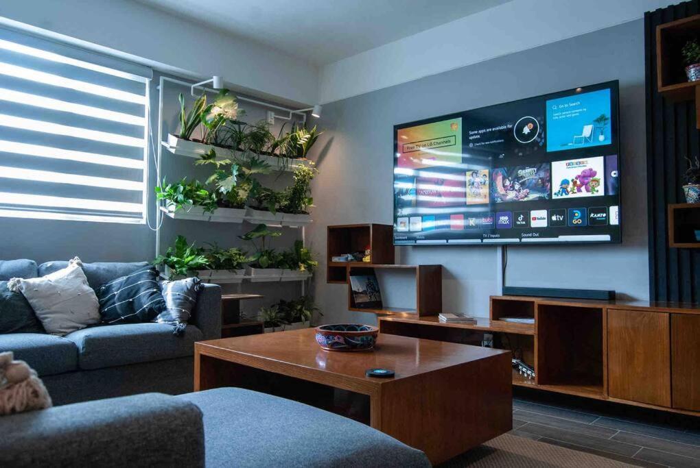 Modern Artist Apt., Overlooking Parque Espana Mexico