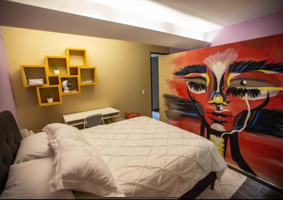 Appartement Modern Artist Apt., Overlooking Parque Espana Mexico